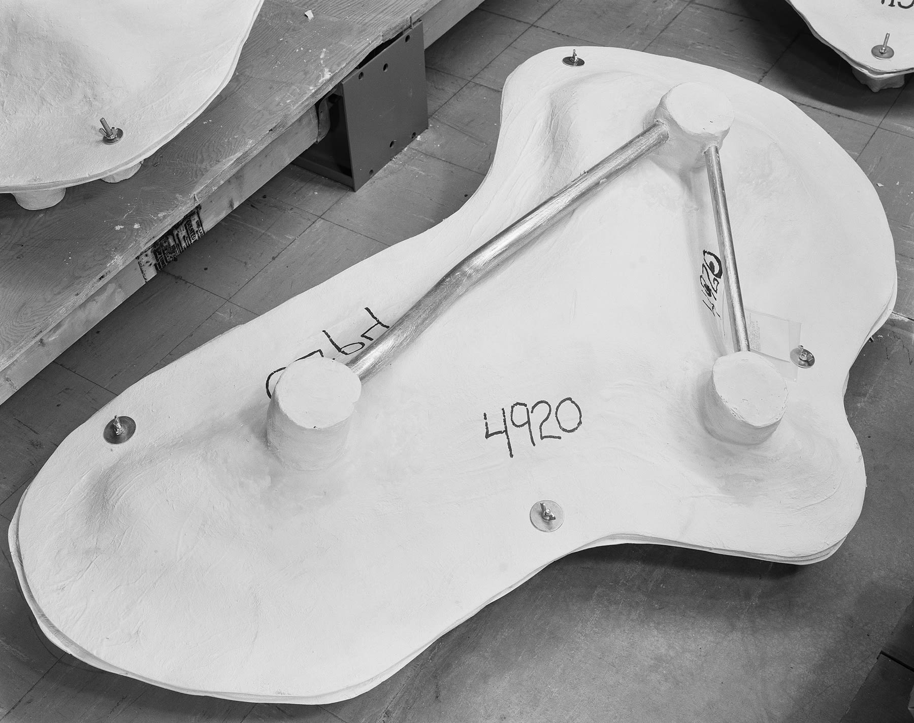 Storage Case, Paleobiology Department, Smithsonian Natural History Museum, Washington D.C., 1998 Archival Pigment Print on Moab Entrada Rag, Image Size, 8x10", Paper Size, 17x21" Edition of Three