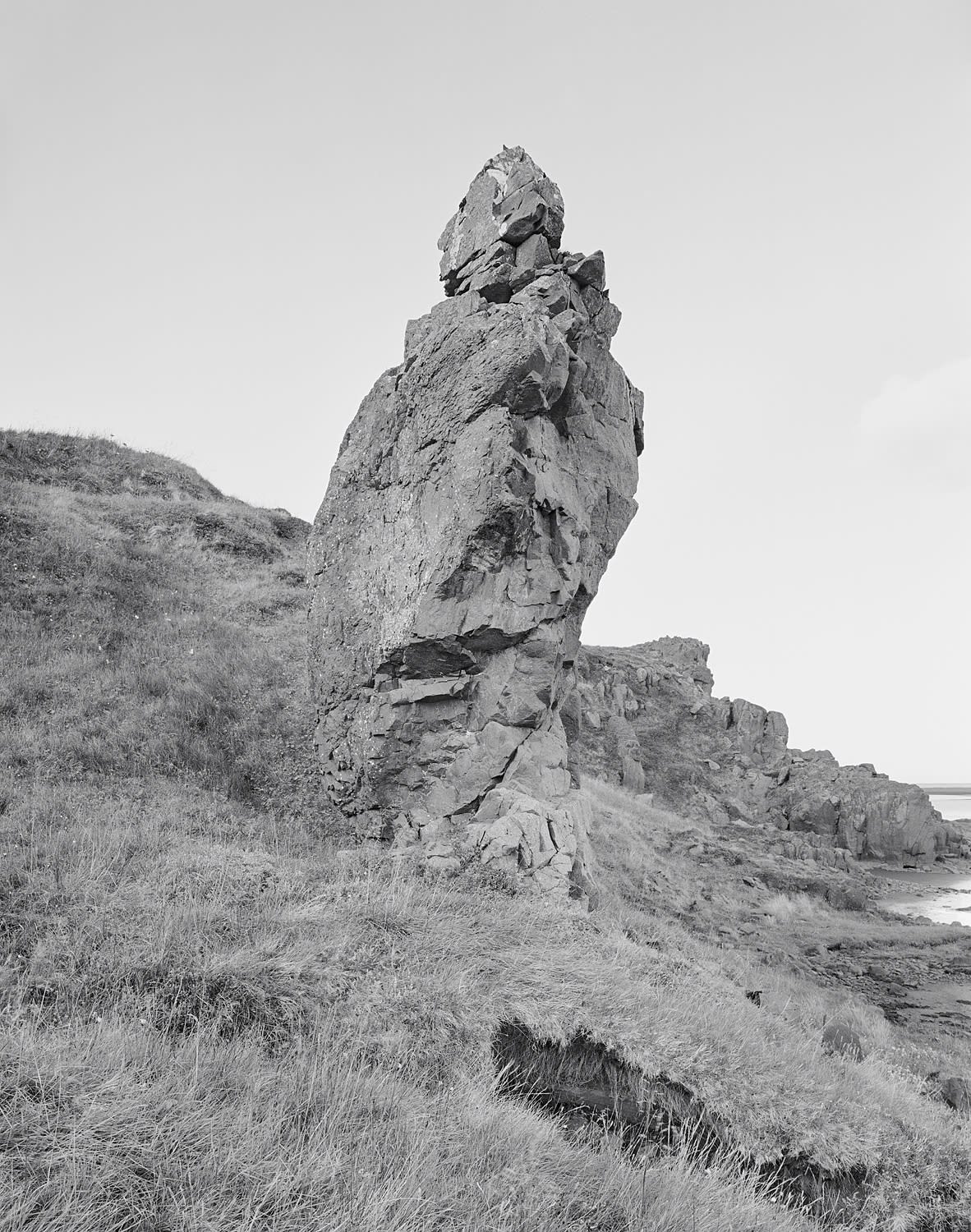Landsendi, Iceland, 2019 Selenium Toned Silver Gelatin Print 16x20" Edition of Three