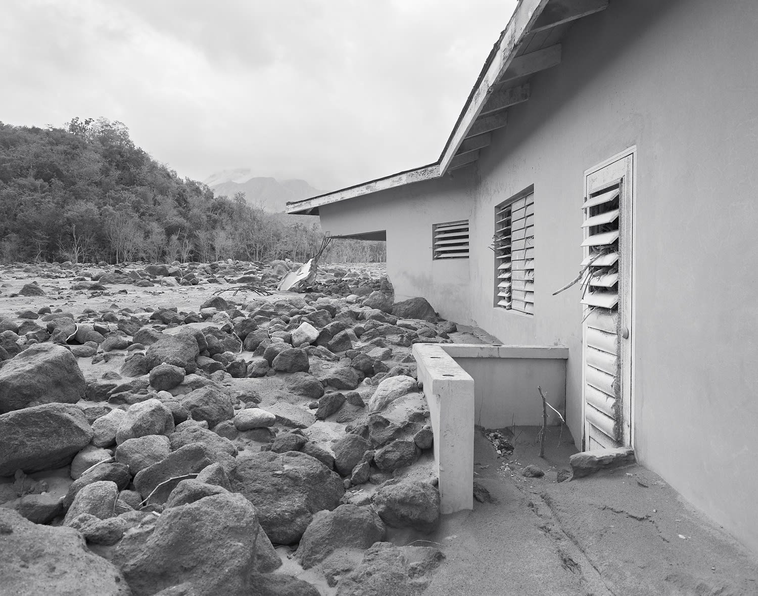 Belham River, Montserrat, 2008 Selenium Toned Silver Gelatin Print 16x20" Edition of Three