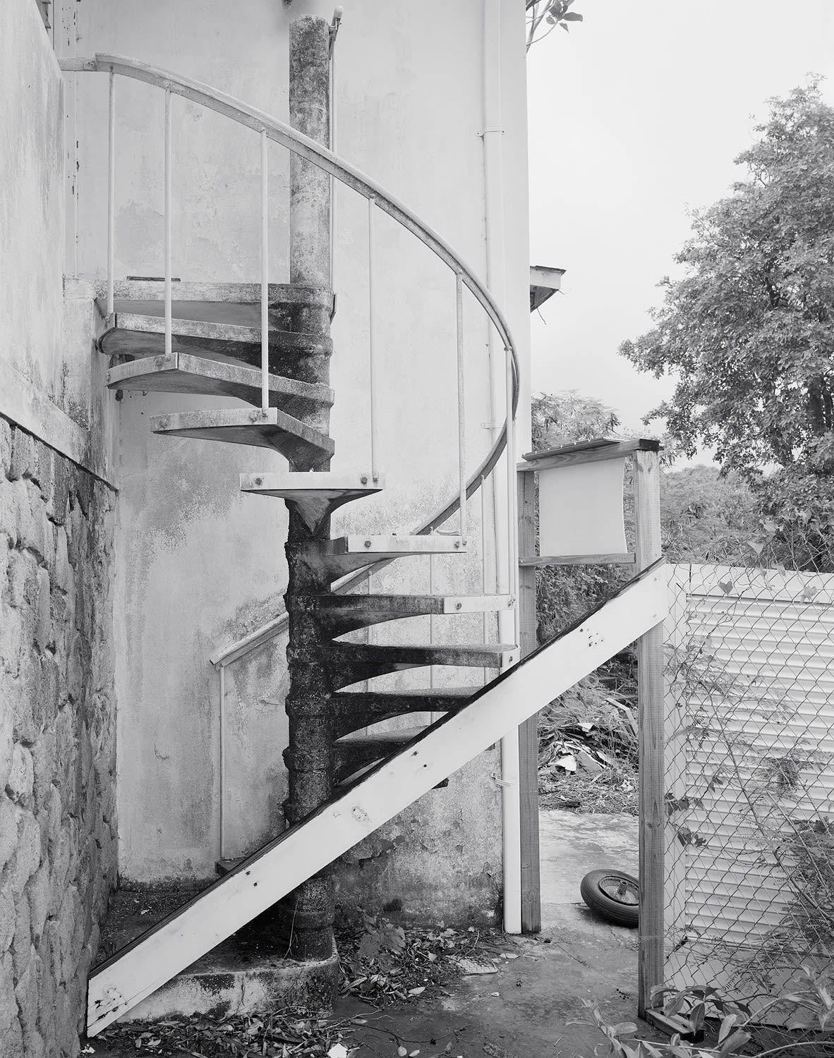 Sir George Martin's Air Studios, Montserrat, 2016 Selenium Toned Silver Gelatin Print 20x16" Edition of Three