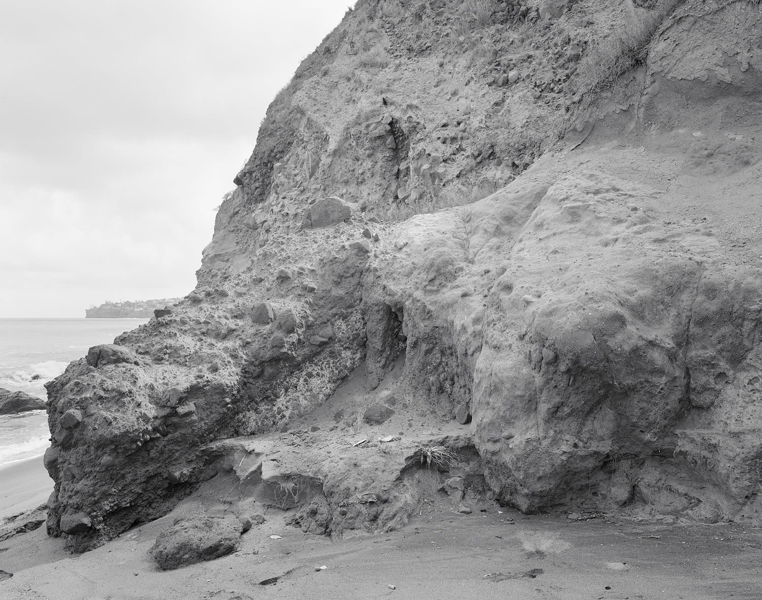 Foxs Bay, Montserrat, 2016 Selenium Toned Silver Gelatin Print 16x20" Edition of Three