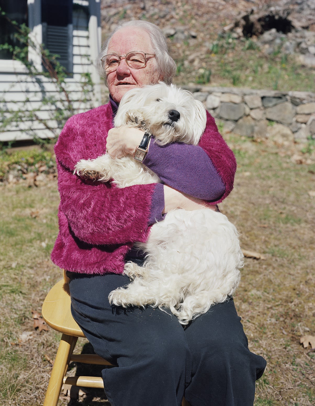 Jill, Mei's Preschool Teacher, with Coconut, Redding, Connecticut, 2016 Archival Pigment Print, 20x24" Edition of Three