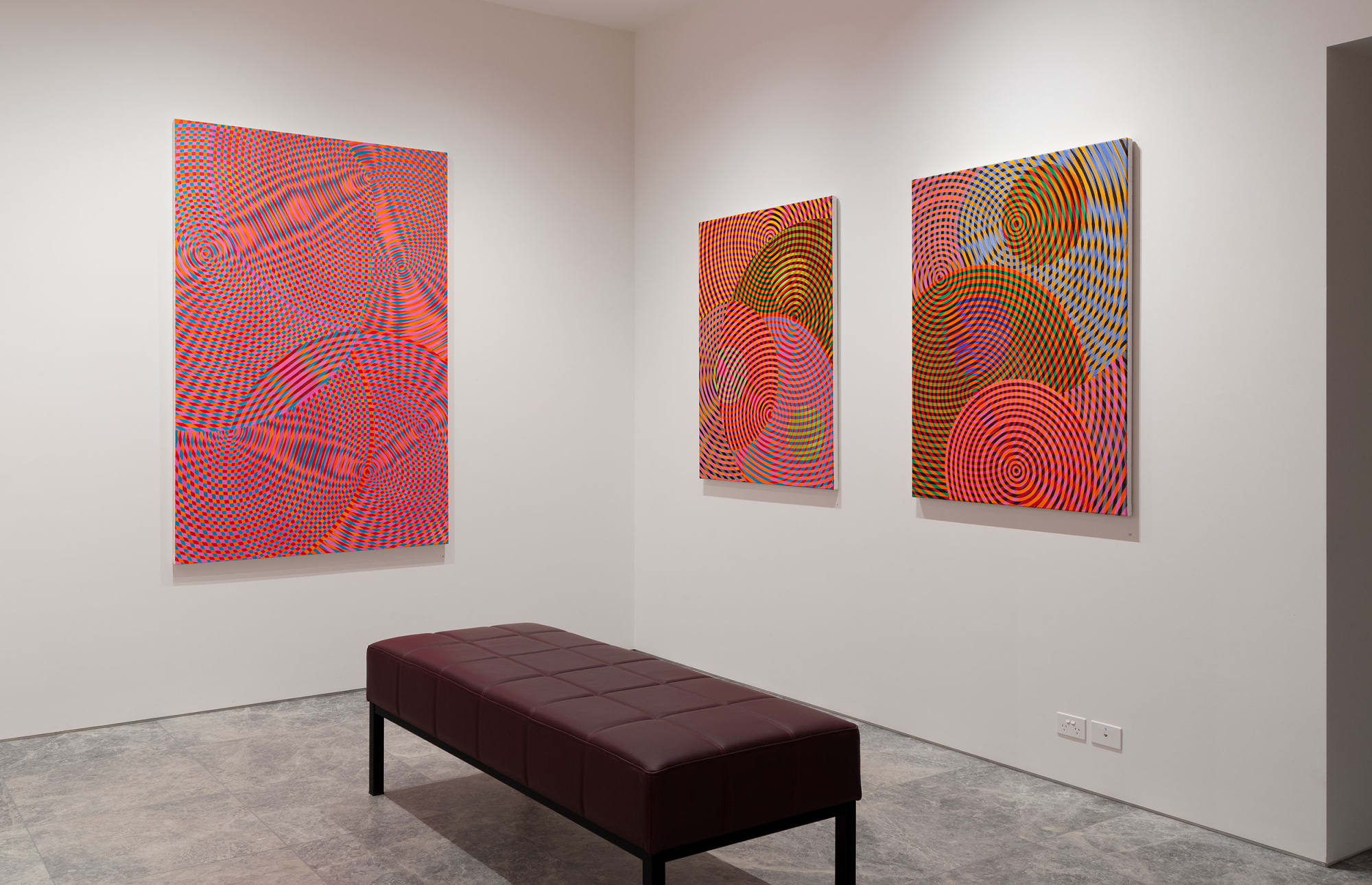 John Aslanidis, Sonic Network no 22, 2024, Installation View, Lennox St. Gallery