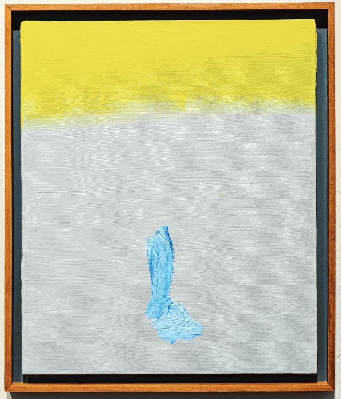 Christopher Brooks, Small Grey Blue Blue, 2022