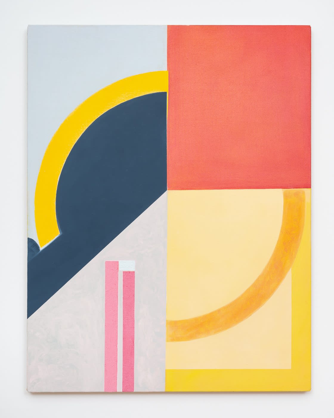 Anna Liber Lewis, Composition with Red, Blue & Yellow, 2022