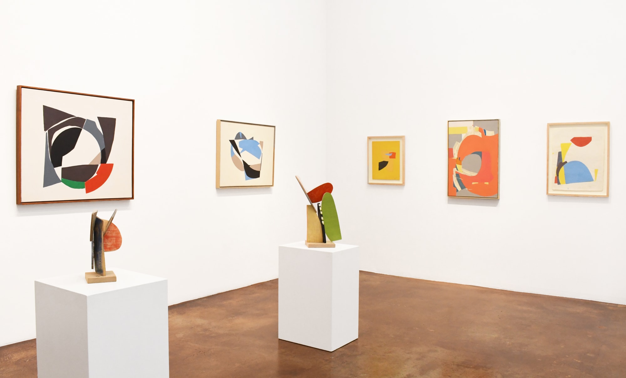 Sun in the 70s: Colorfield & Collage Works by Beatrice Mandelman