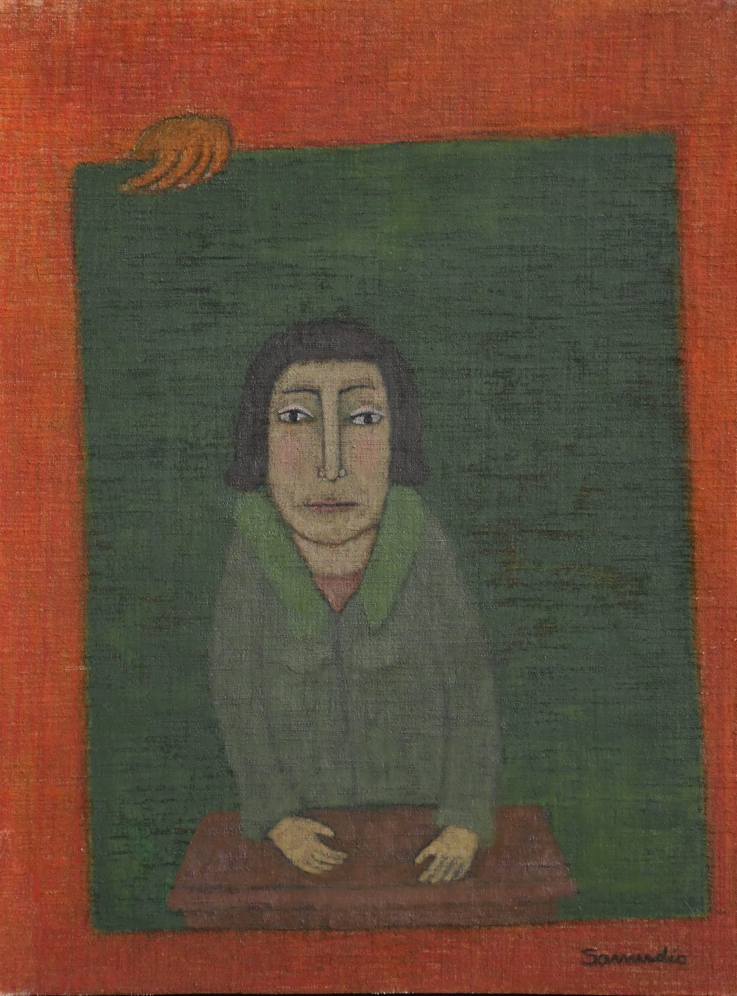 Antonio Samudio, Retrato de mujer, 2023