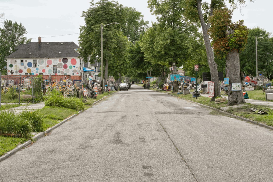 The Heidelberg Project, Installation View, Detroit, IL