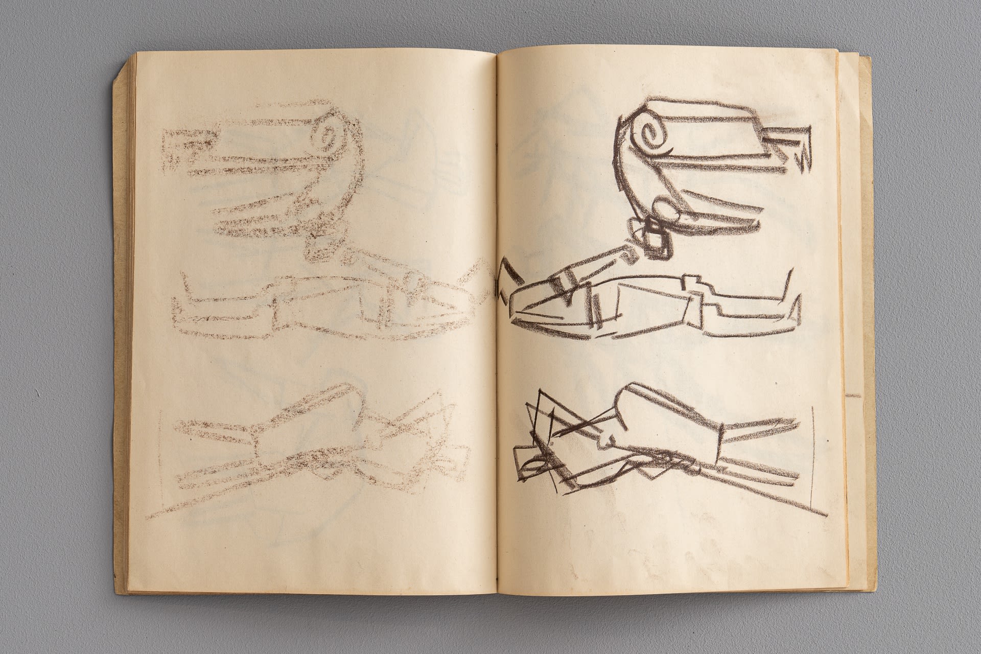 PAVEL ILIE ESTATE Archive sketchbook, 1959