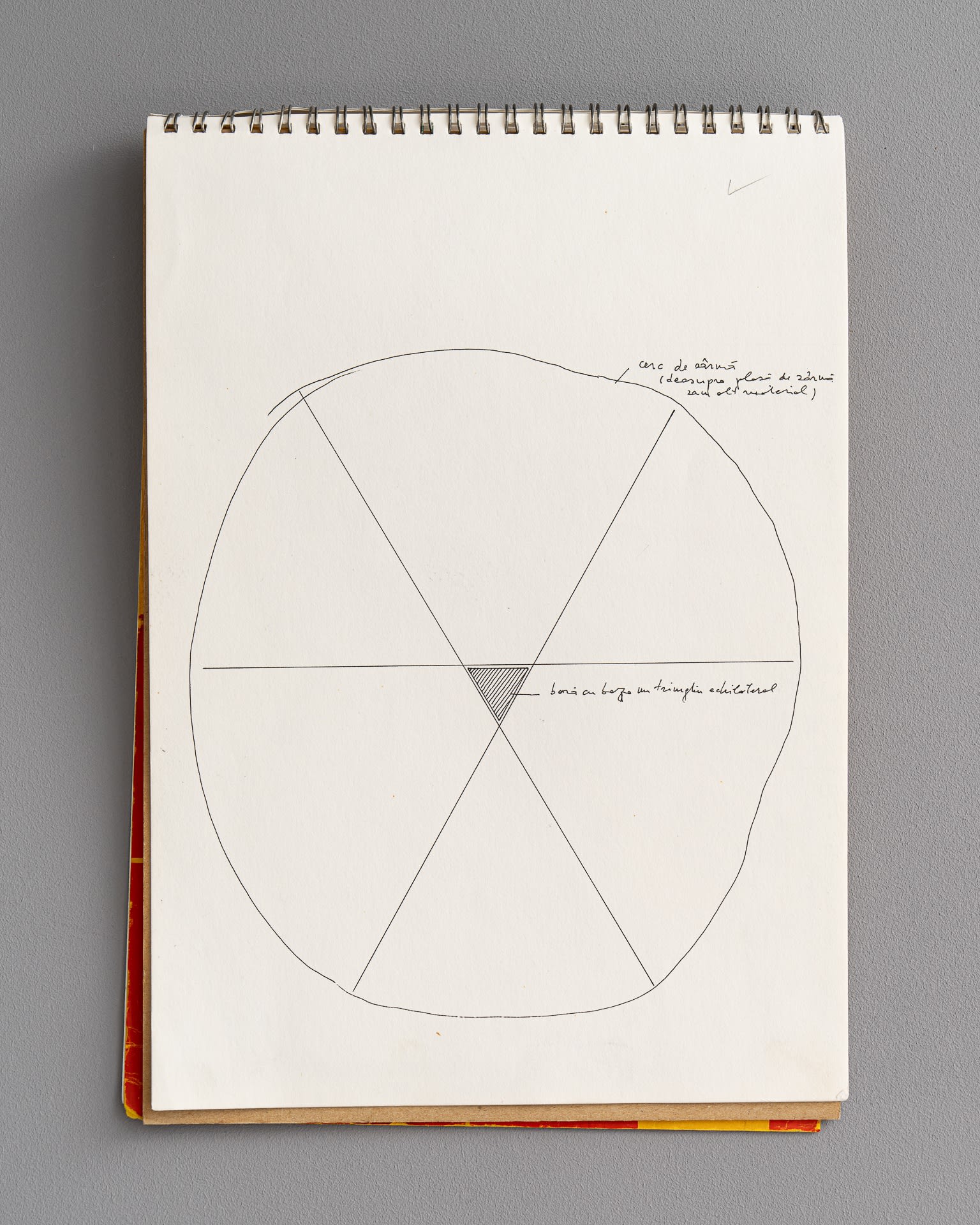 PAVEL ILIE ESTATE Archive sketchbook, Edinburgh, 1972