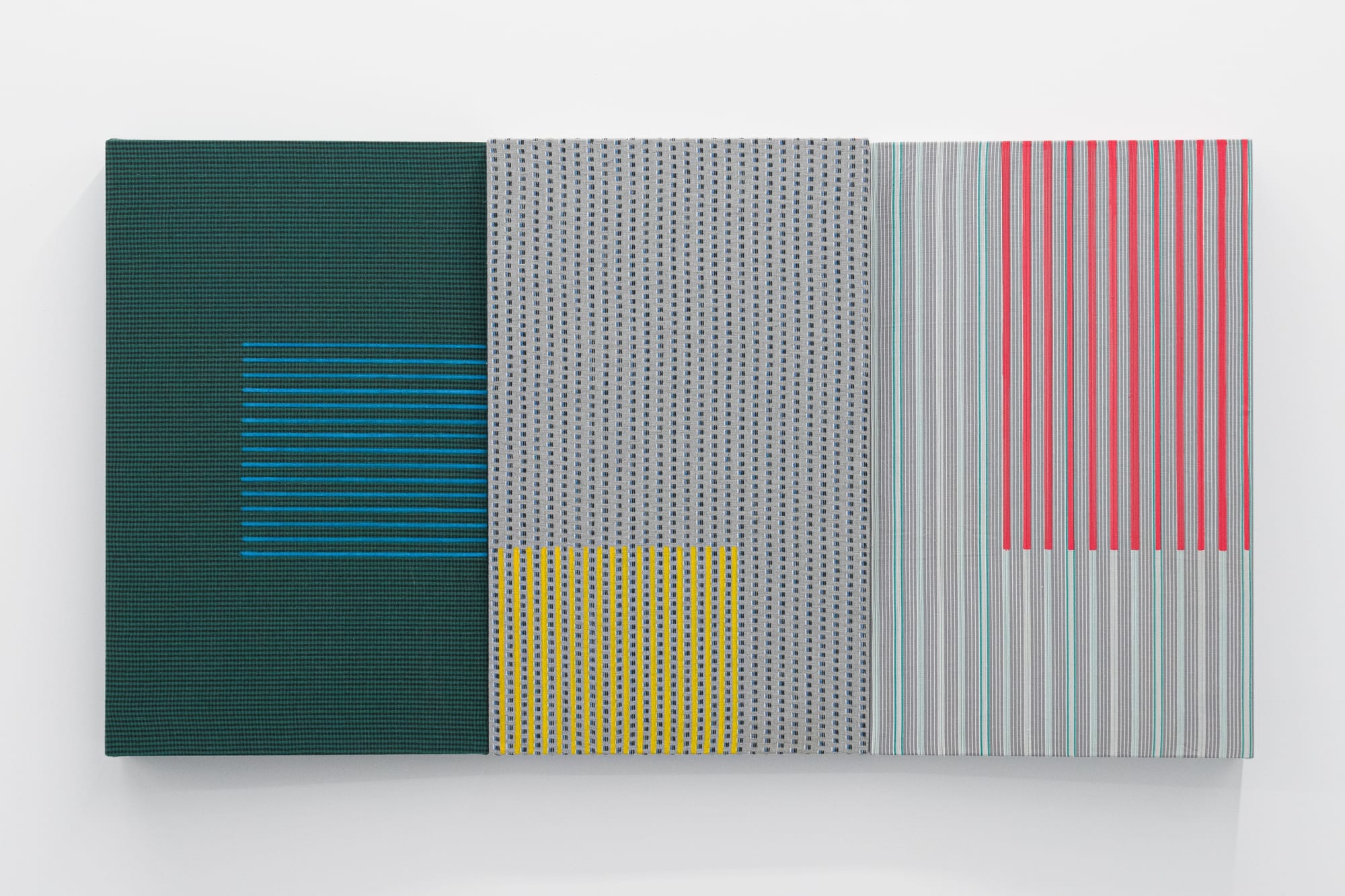 Radu Comșa, RECYCLED GEOMETRIES (TRIPTYCH) 2023