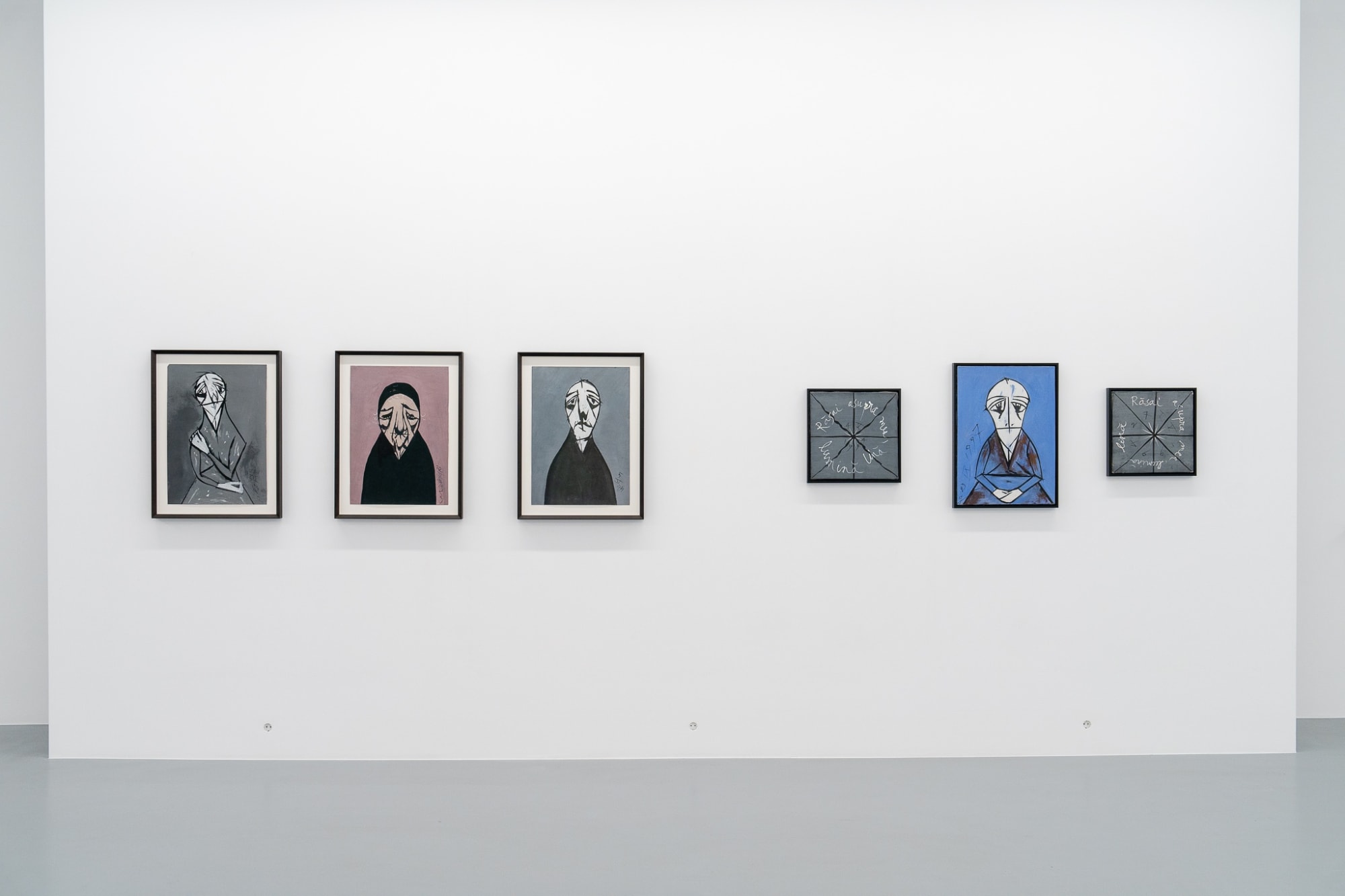 Installation view Florin Mitroi: Ch. 1: Winter, curated by Erwin Kessler