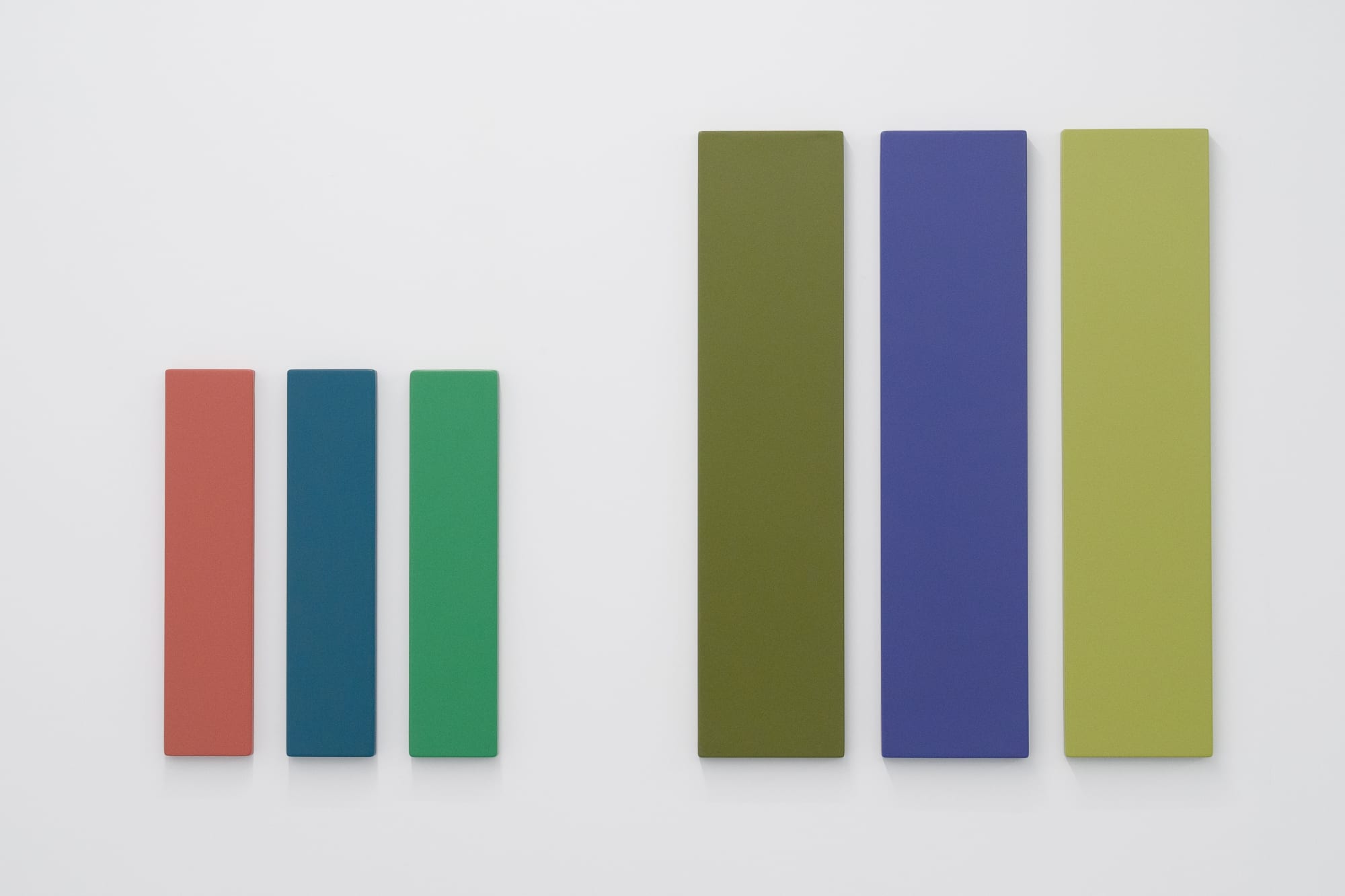 RGB (RED-BLIND/ PROTANOPIA) Triptych & RGB (BLUE CONE MONOCHROMACY/ACHROMATOMALY) Triptych, 2023