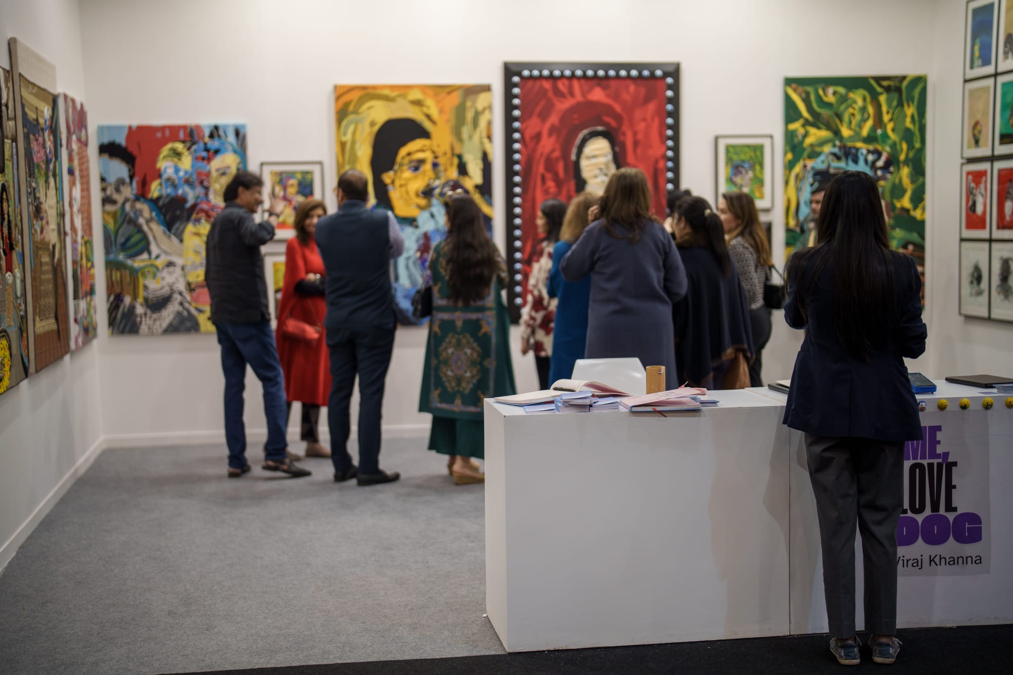 Love Me, Love My Dog at India Art Fair