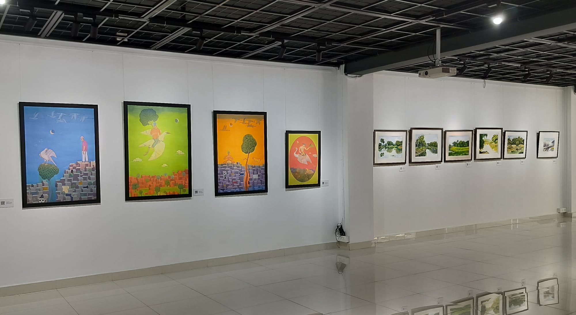 Translucent Worlds - Group Exhibition in Watercolour