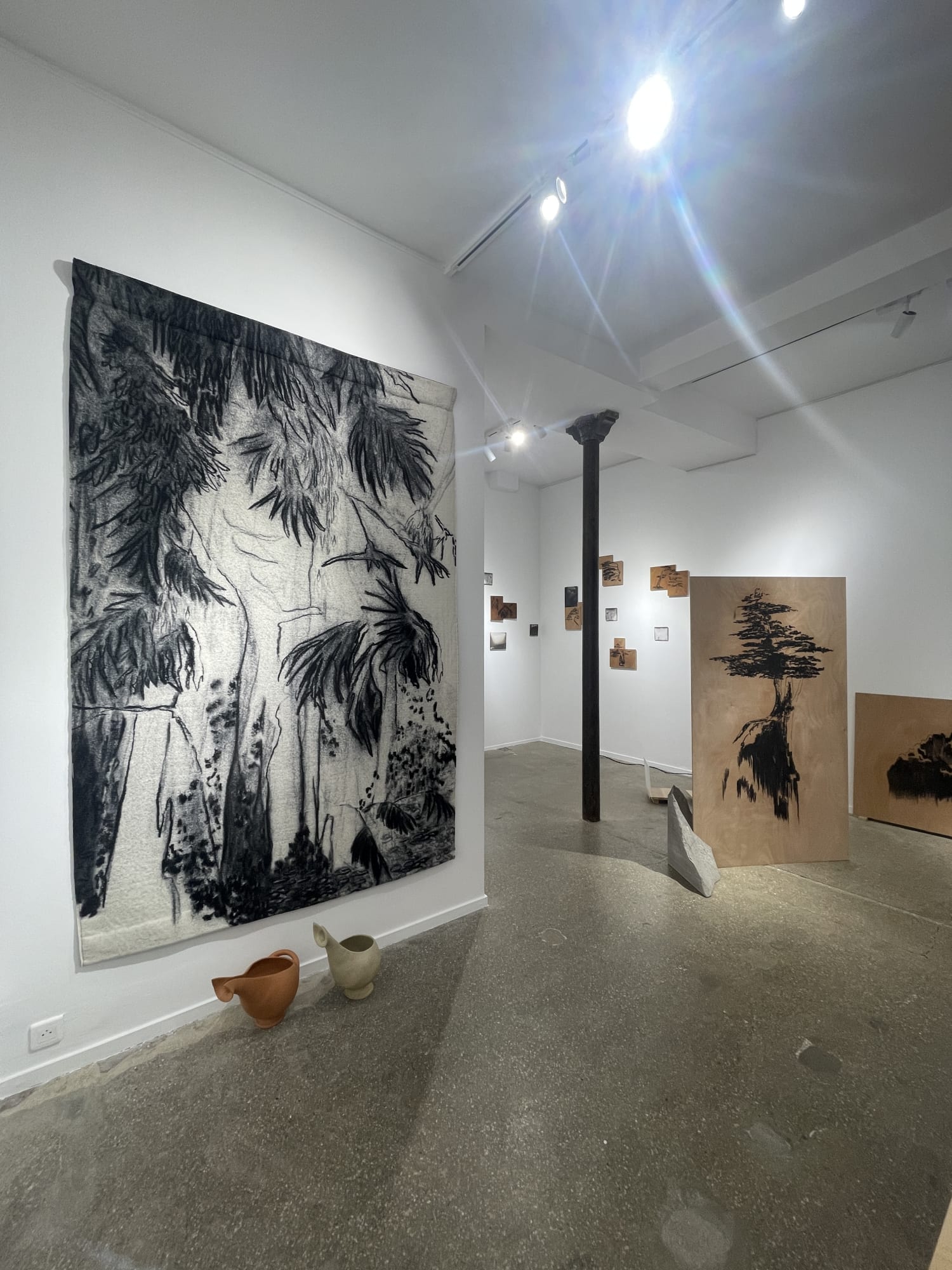 Delphine Gigoux-Martin exposition 2023 art contemporain oeuvres Paris vue d'exposition