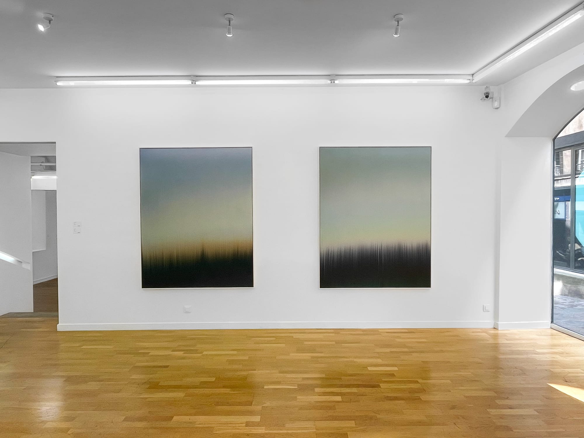 Coraline de Chiara George Rousse Tania Mouraud Clermont-Ferrand exposition de groupe 2023 vue d'exposition Léo Dorfner