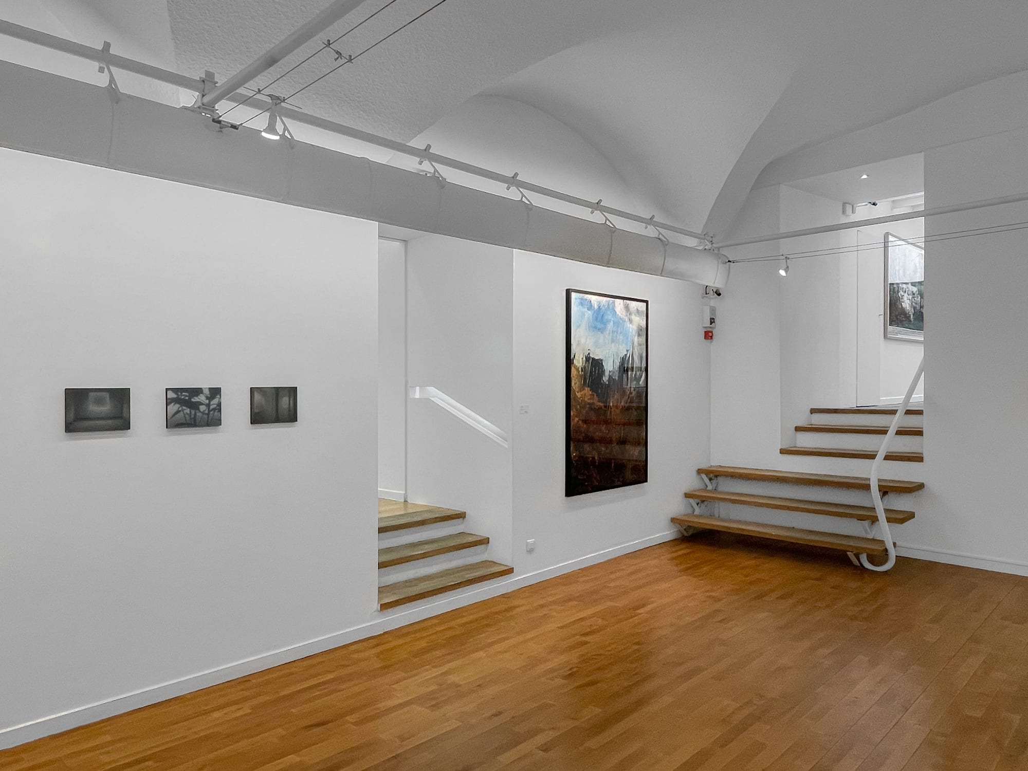 Coraline de Chiara George Rousse Tania Mouraud Clermont-Ferrand exposition de groupe 2023 vue d'exposition Léo Dorfner