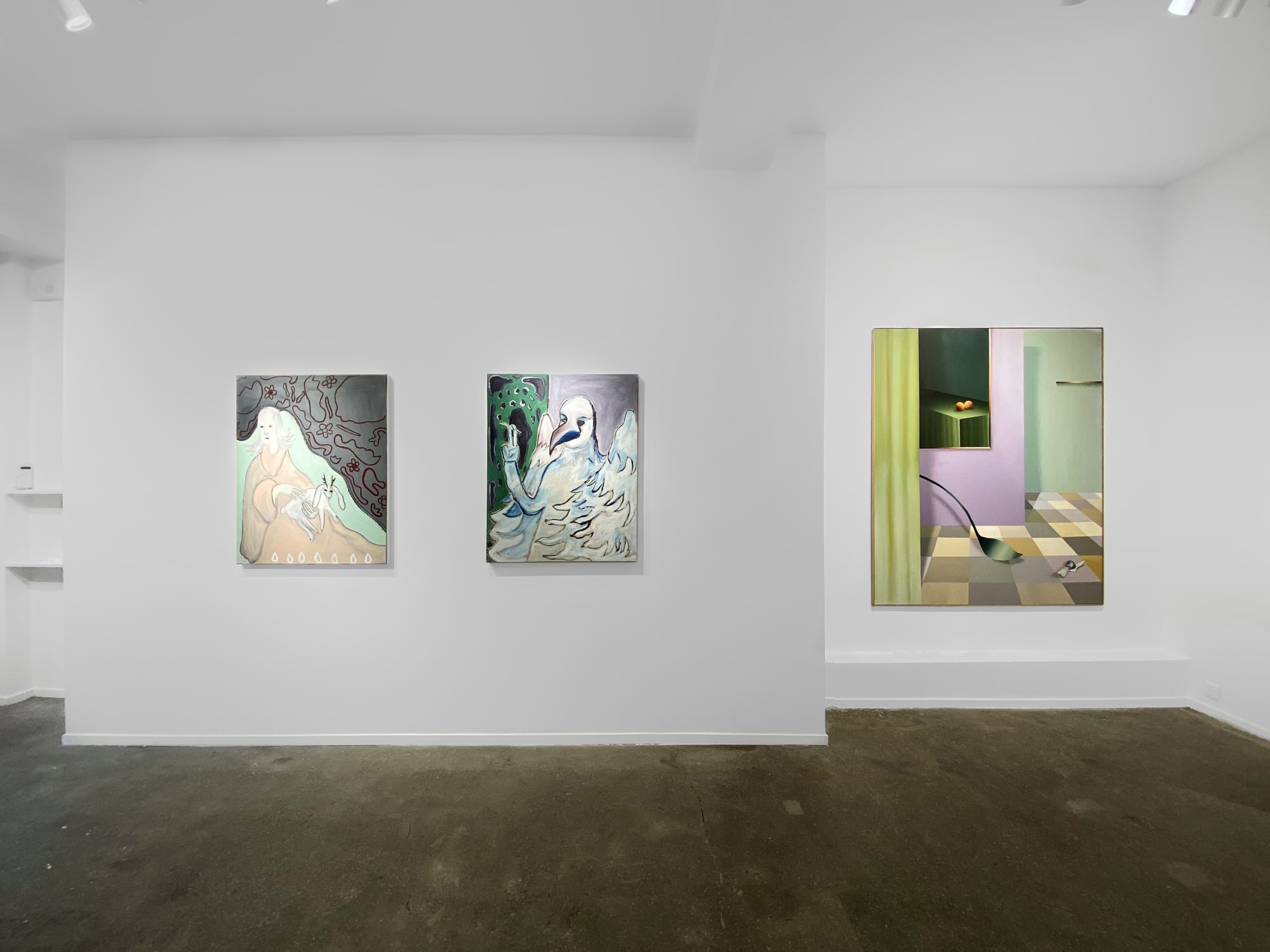 Judith Grassl Erik Schmidt exposition 2025 Paris art contemporain oeuvres vue d'exposition