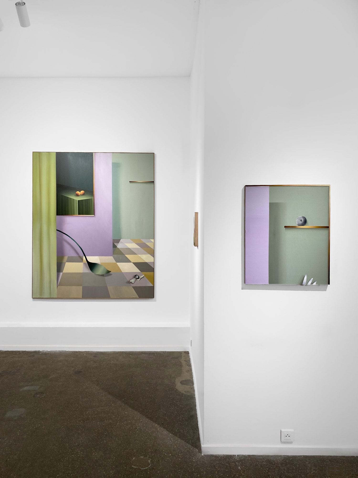 Judith Grassl Erik Schmidt exposition 2025 Paris art contemporain oeuvres vue d'exposition