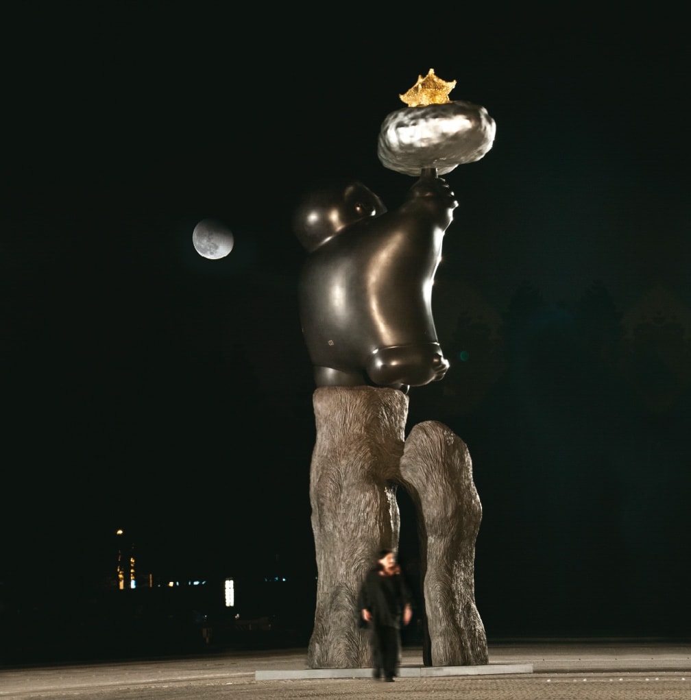 大氣—李真台灣大型雕塑首展