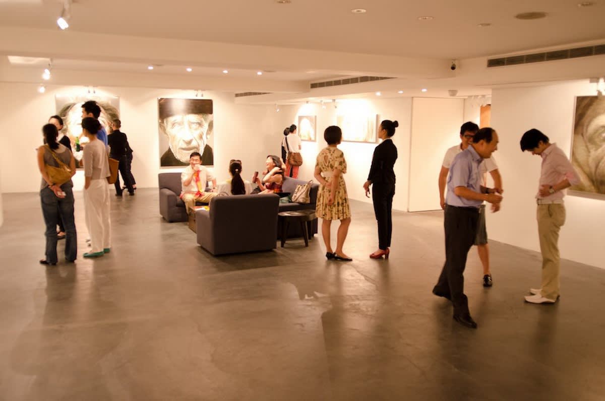 凝视的脸庞—韩永旭（汉永旭）2011台北个展