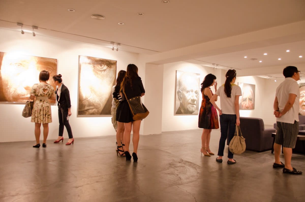 凝視的臉龐—韓永旭（漢永旭）2011台北個展