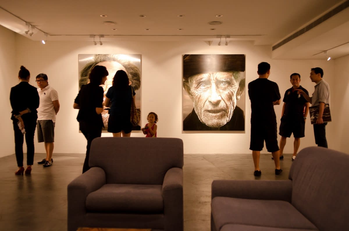 凝視的臉龐—韓永旭（漢永旭）2011台北個展