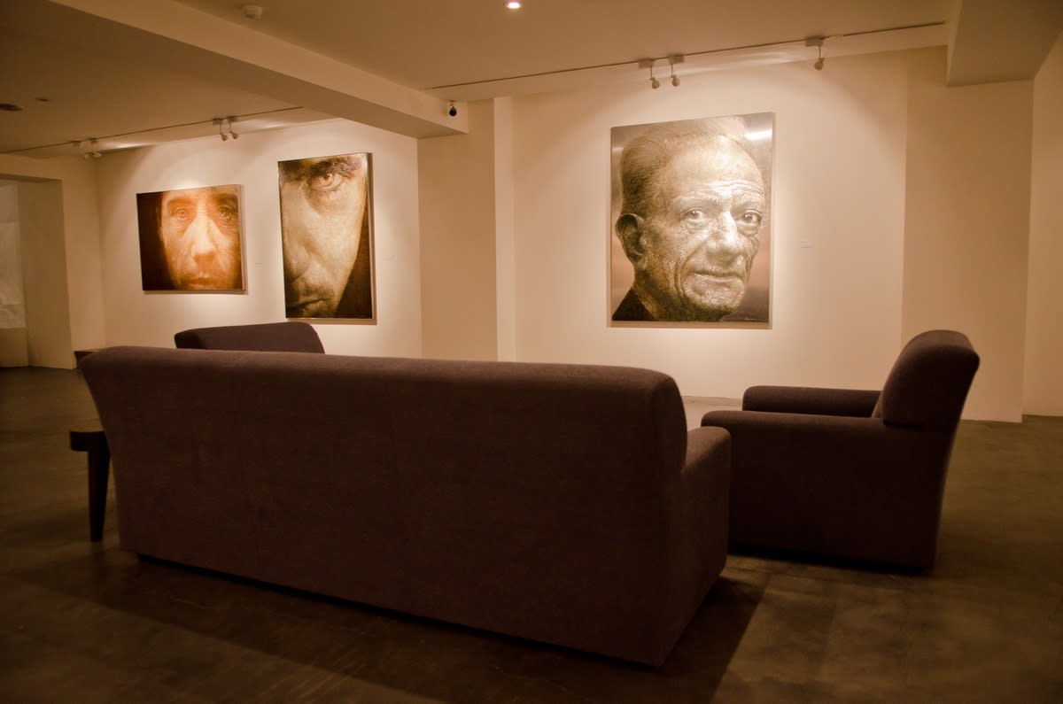 凝视的脸庞—韩永旭（汉永旭）2011台北个展