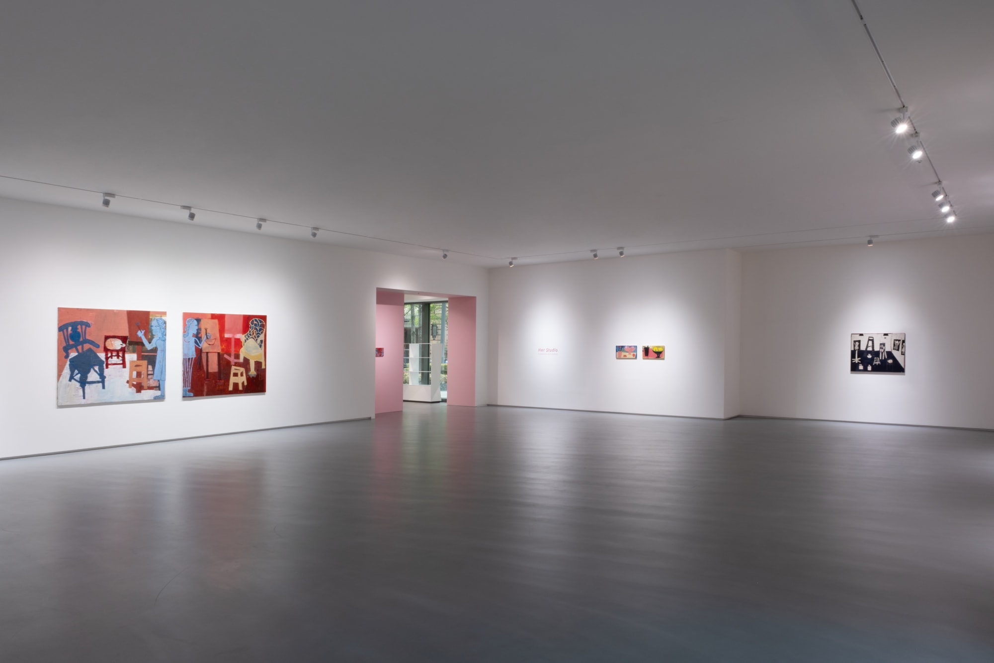 Florence Hutchings: Her Studio