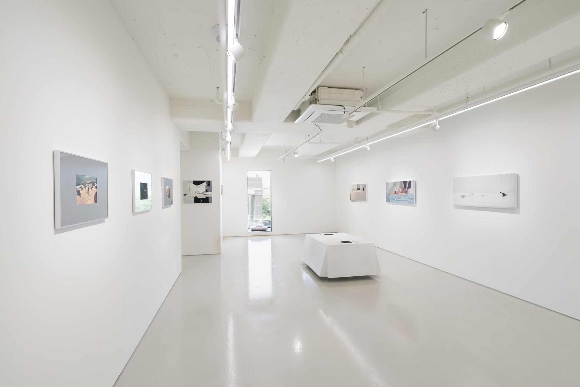 the scene left behind