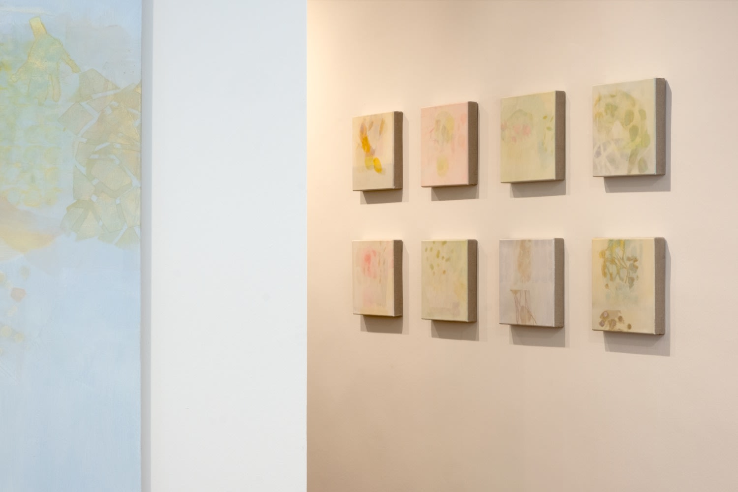 David John Flynn, towpath, Ausstellungsansicht