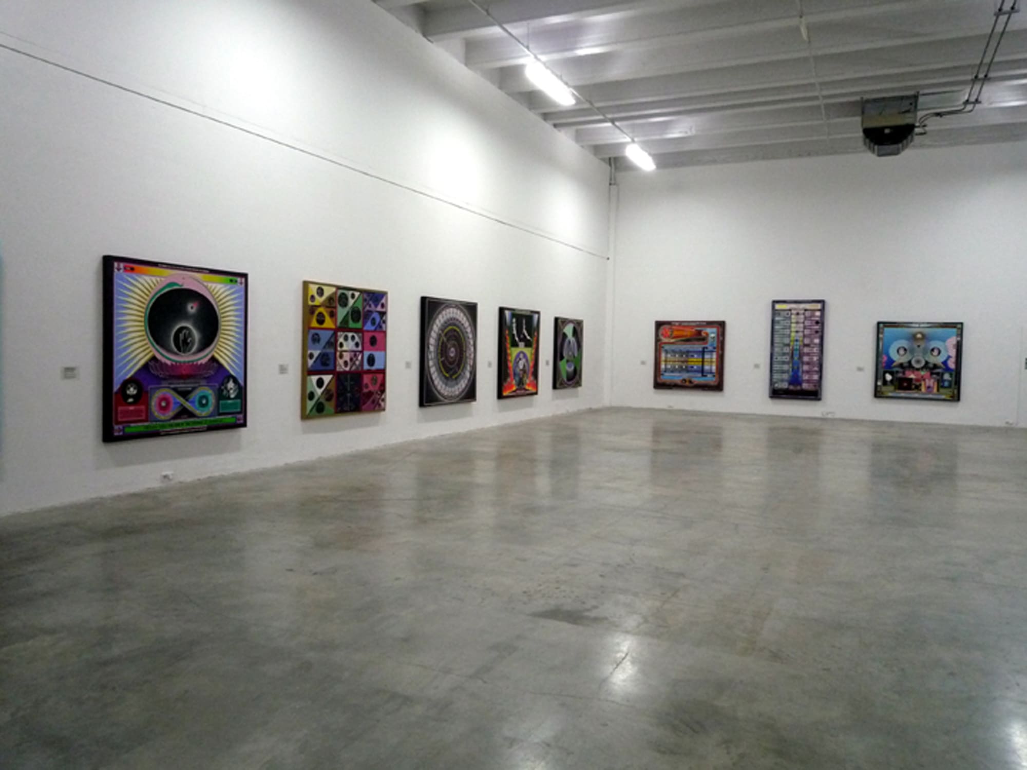 2009 Paul Laffoley, Palais de Tokyo