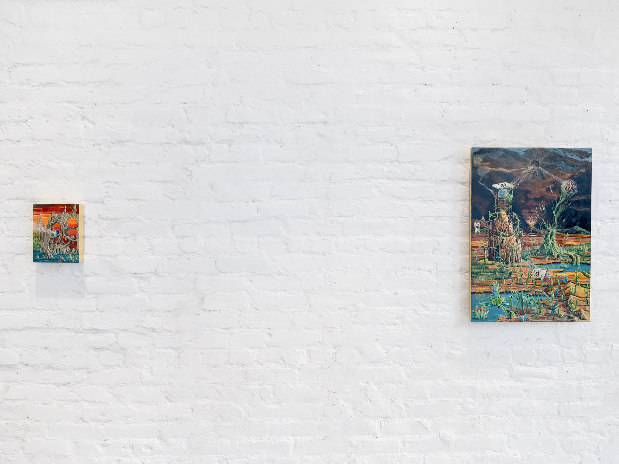 Tomasz Kulka, Loża, 2024. Installation View. Courtesy of Nguyen Wahed and the artist.