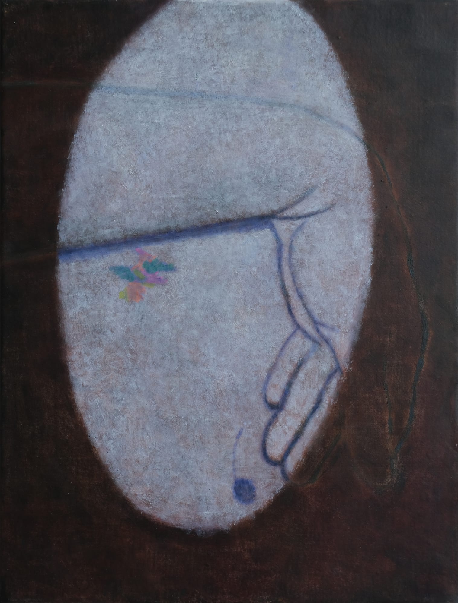 Bohyeon Hwang, Faraway Humming, 2024, Oil on canvas, 40 x 30 cm