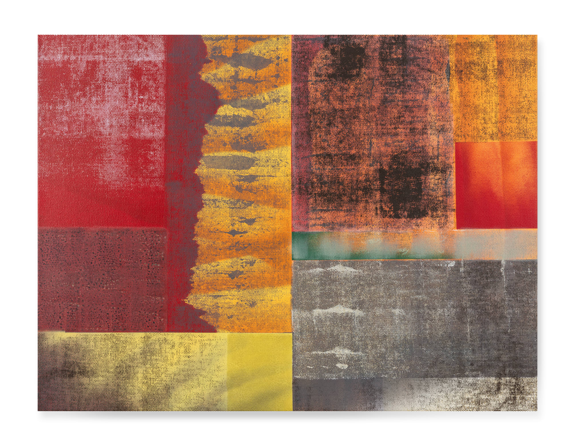 Fauzan Fuad Shades of Summer, 2025 Acrylic on canvas 91.5 x 122 cm