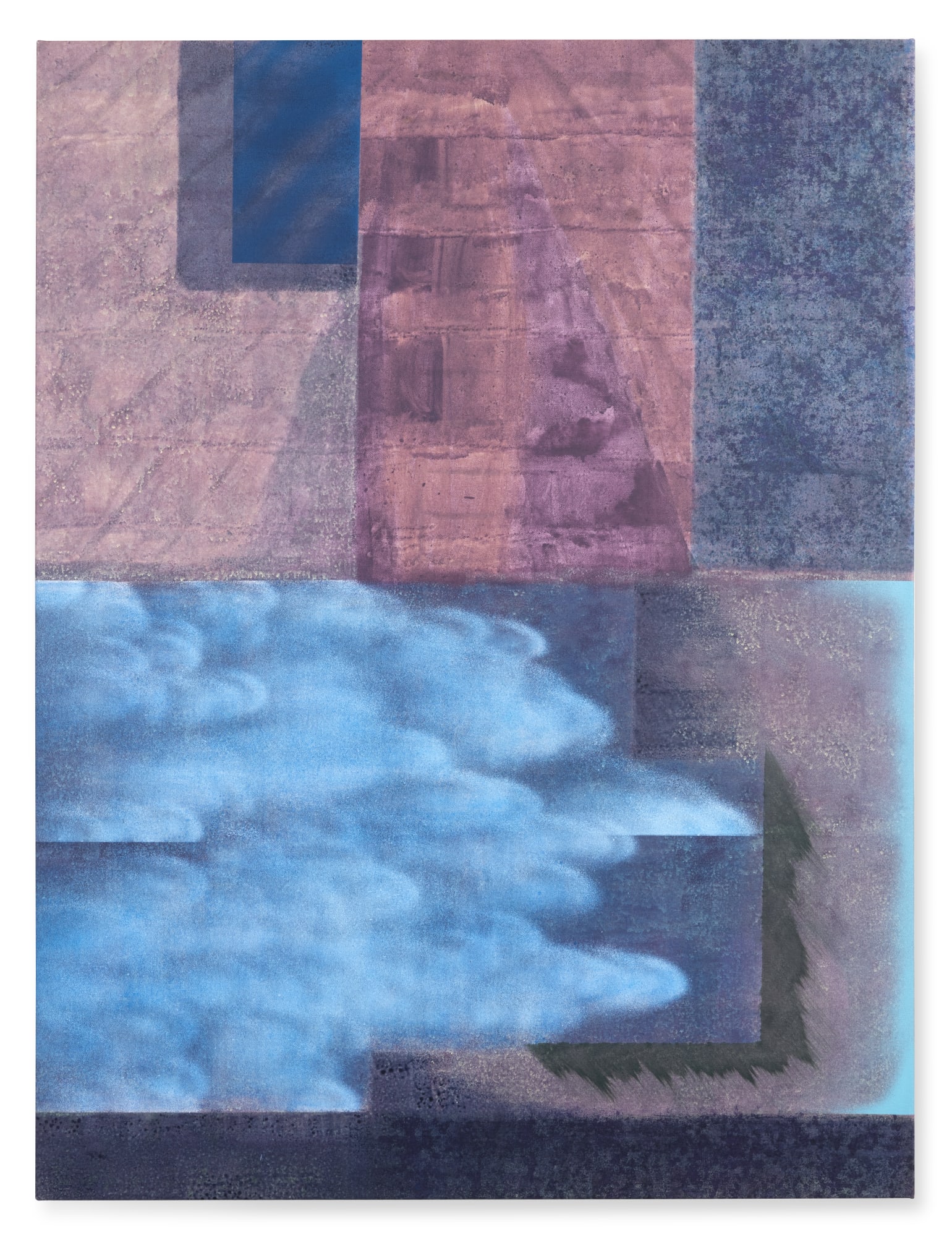 Fauzan Fuad The Livings, 2025 Acrylic on canvas 122 X 92 cm