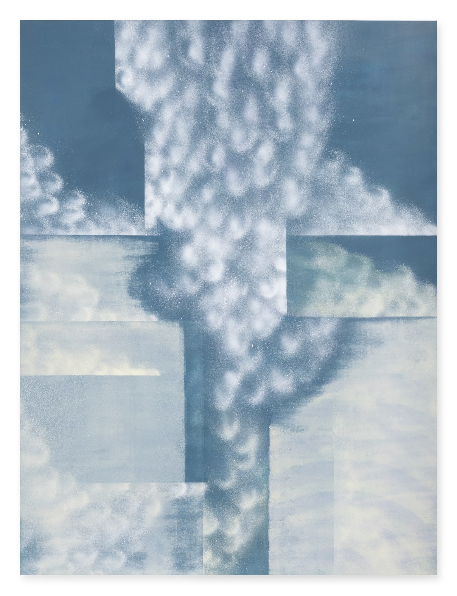 Fauzan Fuad Pool Mirror, 2025 Acrylic on canvas 122 X 92 cm