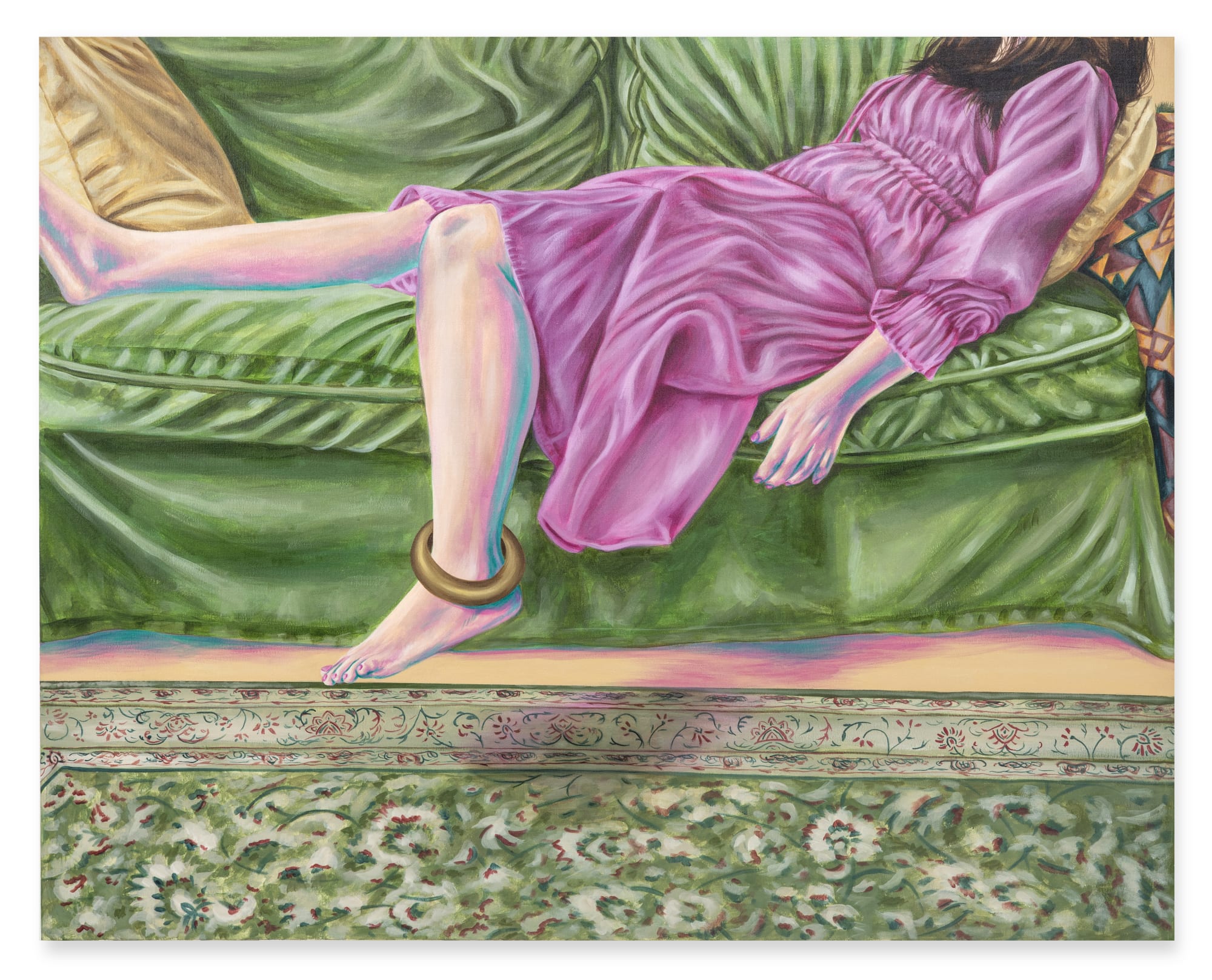 Hana Tan Longing in the Afternoon, 2025 Acrylic on linen 122 X 152 cm
