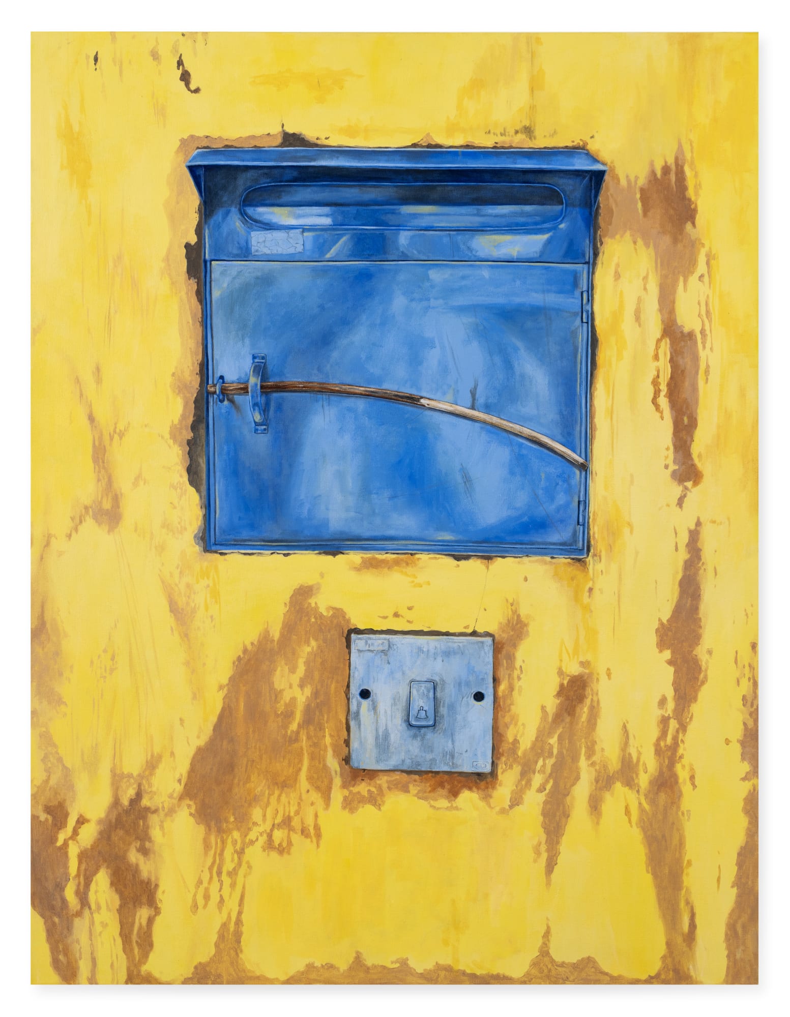 Ong Pei Yee Sturdy Fragility, 2025 Acrylic on canvas 122 x 91.5 cm