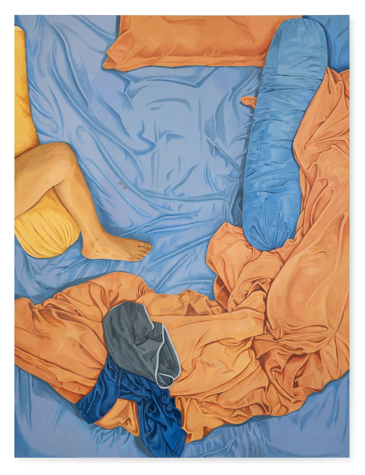 Ong Pei Yee Unmade Peace, 2025 Acrylic on canvas 183 x 137 cm