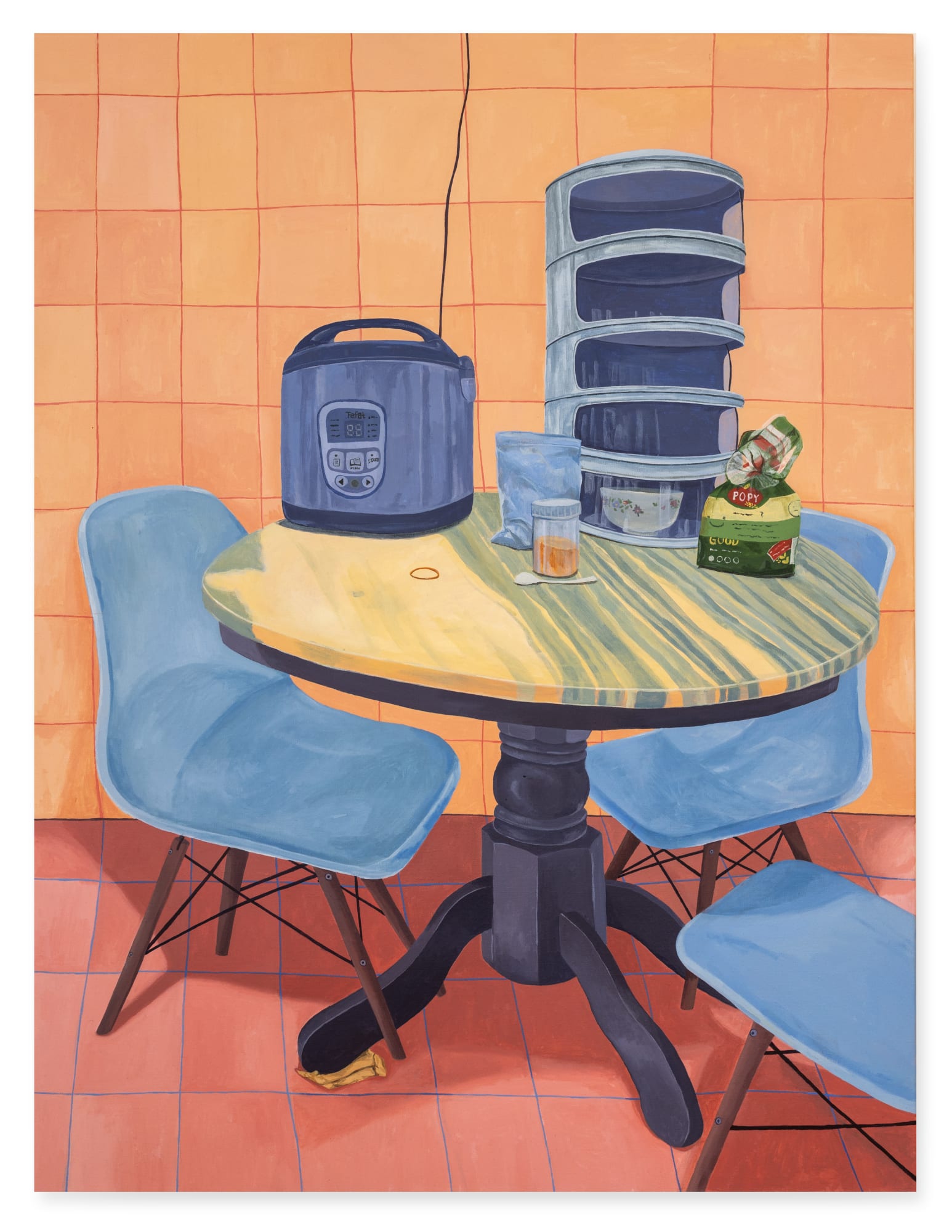 Ong Pei Yee Temporary Permanence, 2025 Acrylic on canvas 122 x 91.5 cm