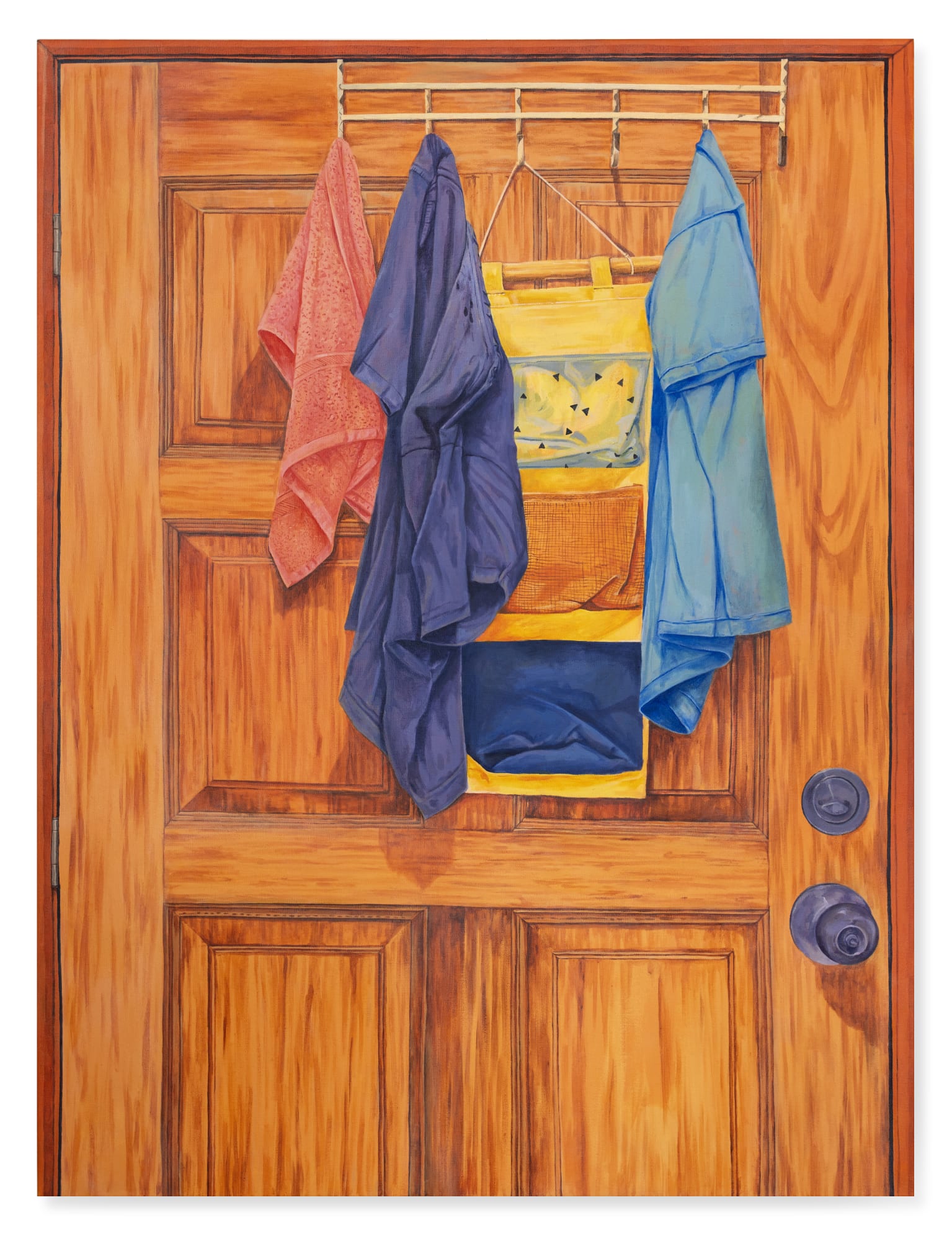 Ong Pei Yee Perfectly Worn, 2025 Acrylic on canvas 122 x 91.5 cm