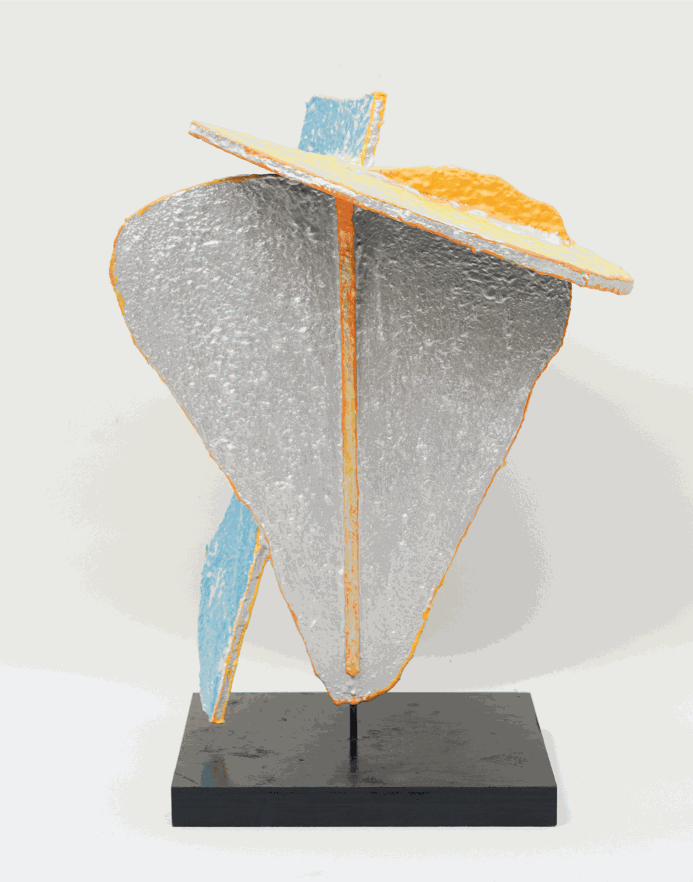 Wong Perng Fey Sculpture IV, 2025Acrylic on wood 57 x 50 x 36 cm