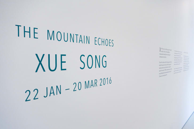 Xue Song Solo Exhibition-The Mountain Echoes