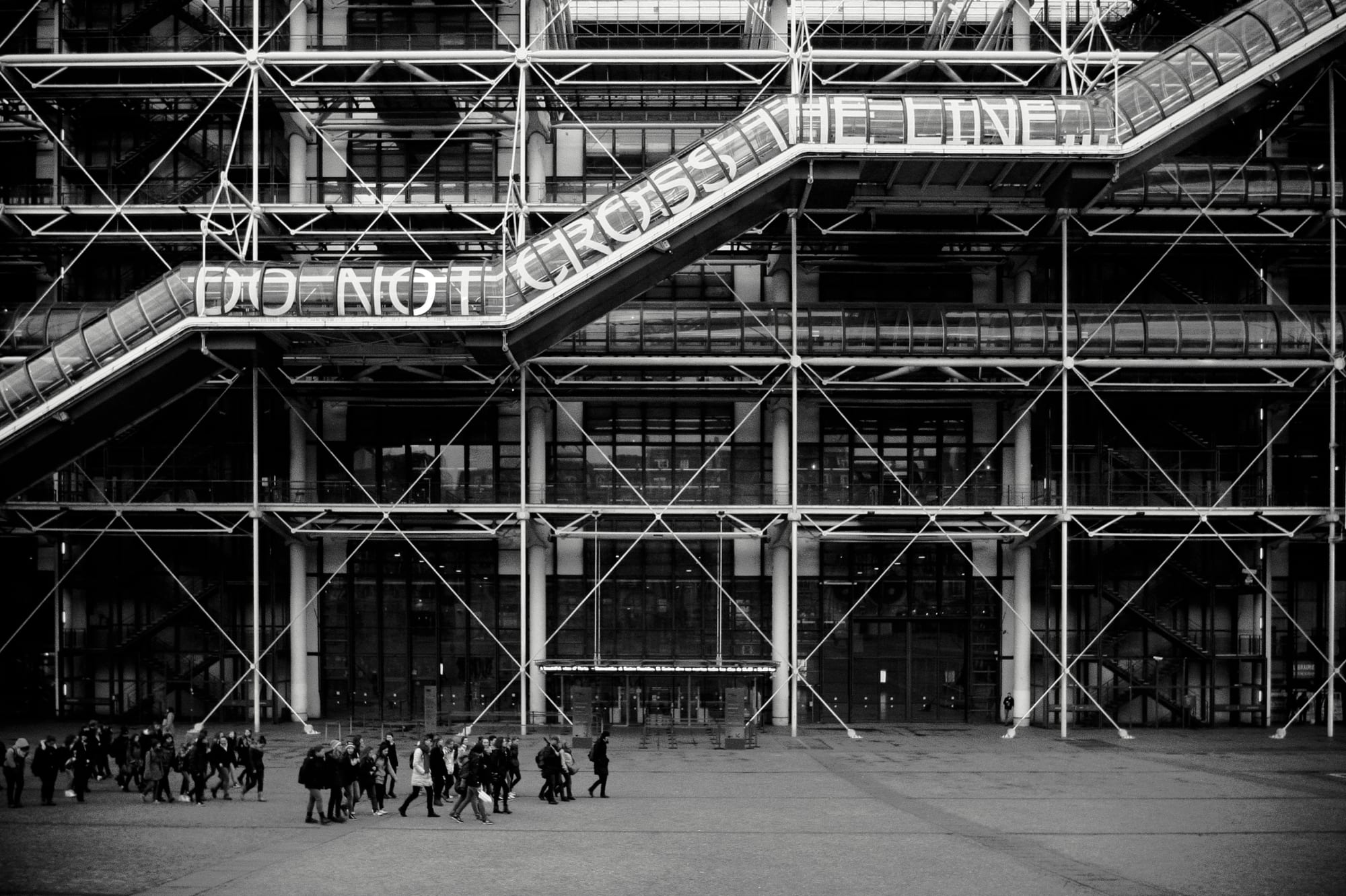 The Centre Pompidou, Paris, France