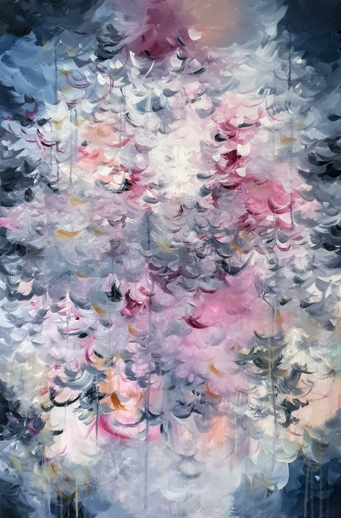 Grace Aza Salinger Luminary Acrylic on canvas 90 x 60cm £1,440