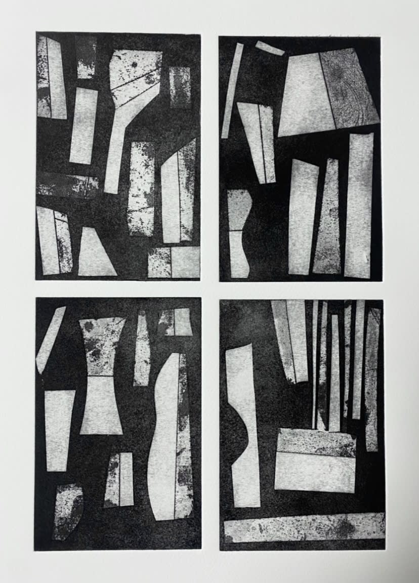 Lina Avramidou Fragments Etching 30 x 40cm £425