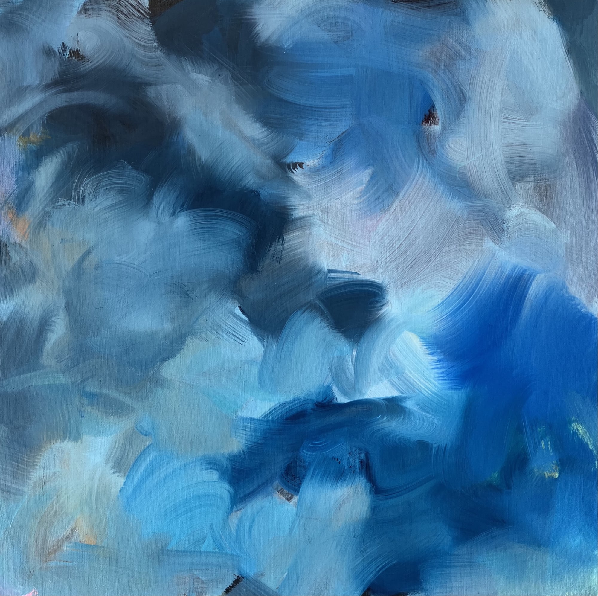 Peggy Cozzi Sky Muse Oil on linen 81x81 cm £4800