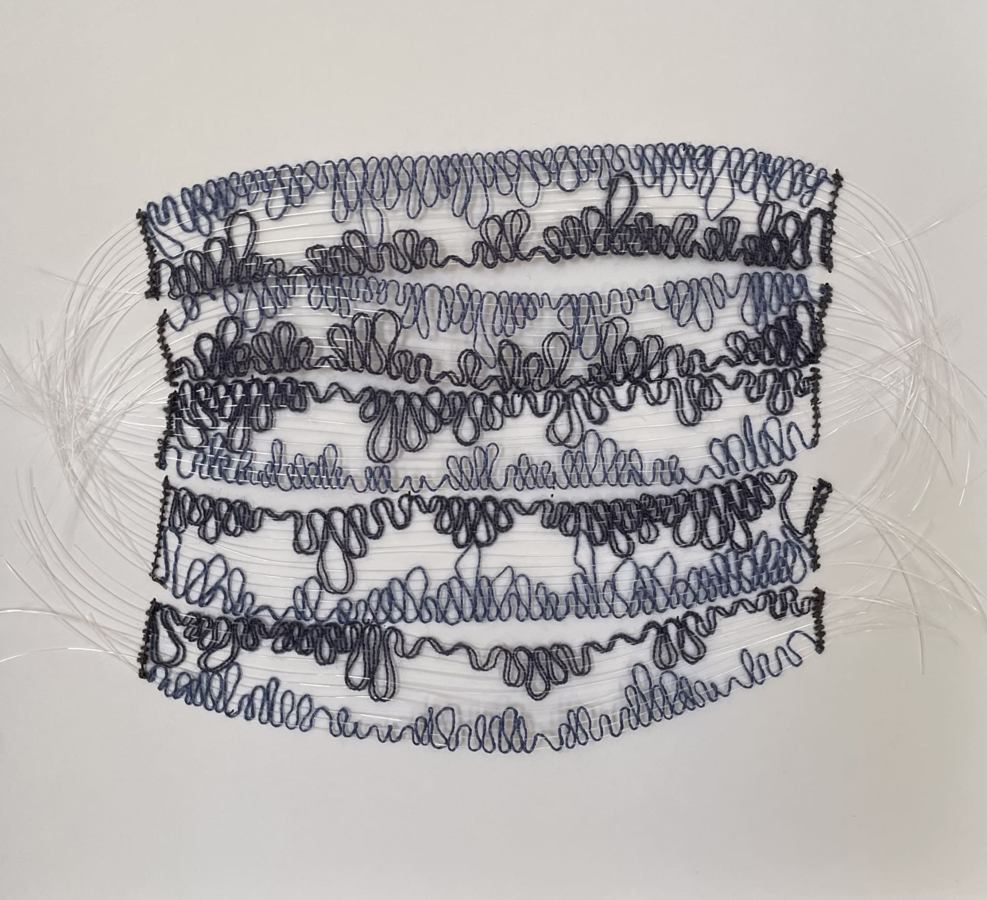 Sarah Hill Sea Shanties Woven tapestry 37.5cm x 41cm x 3cm £240